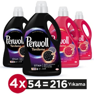Yenileme Renkli 2x2.97L & Perwoll Yenileme Siyah 2x2.97L (4'lü Set)