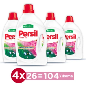Gülün Büyüsü Sıvı Çamaşır Deterjanı 26 Yıkama x 4 adet
