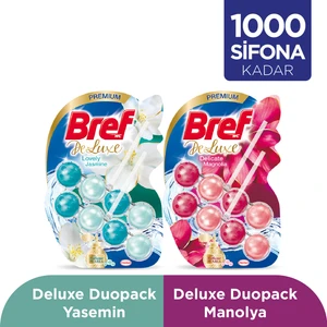 Deluxe Katı Tuvalet Bloğu Yasemin İkili & Manolya İkili (2'li Set)