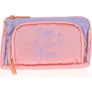 Sparkle Plump Kalem Çantası Duble Somon K2531