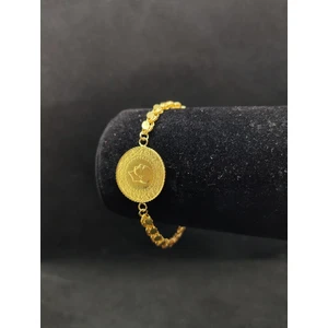 Kuyumcu Nurettin Orta Boy Pullu Çeyrek 22 Ayar