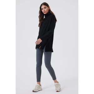 Lee Cooper Lonas  Kadın Triko Kazak Siyah