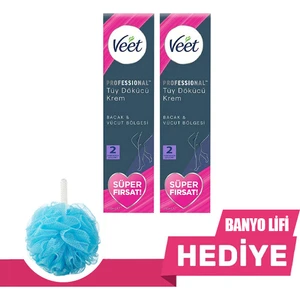 Professional Tüm Ciltler Tüy Dökücü Krem 200ml x 2 Adet(Hediyeli)