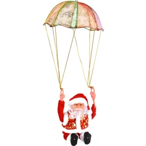 Perfect Choice Asılı Elektrikli Müzik Paraşüt Noel Baba Yuvarlanan Dans Dekorasyonu (Yurt Dışından)