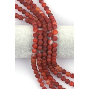 Mat Akik Doğal Taş Dizi 8 mm Küre Kesim