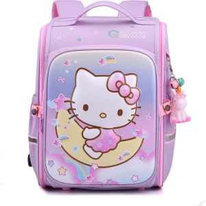 Arka Paketi Ilk Okul Karton Çantası-Hello Kitty (Yurt Dışından)
