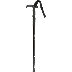 Travel Teleskopik Baton-Siyah
