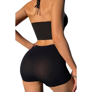 Kadın Kaşkorse Kumaş Boxer Şort Külot 60300