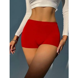 Kadın Kaşkorse Kumaş Boxer Şort Külot 60300