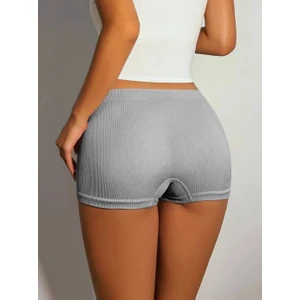 Kadın Kaşkorse Kumaş Boxer Şort Külot 60300