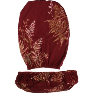 Yumuşak Streçı Sandalye Örtüsü Bilgisayar Sandalyesi Slipcover Yapraklar-Şarapıldı (Yurt Dışından)