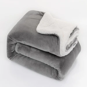 Sherpa Polar Battaniye Kalın Çift Katmanlı Flanel Battaniye (Yurt Dışından)