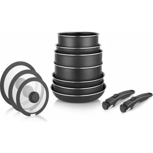 All-In-One Titanium Tencere 12 Parça Set