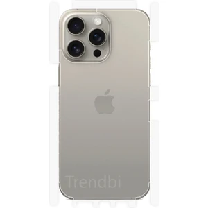 iPhone 15 Pro Max Arka ve Yan Koruyucu Poliüretan Film