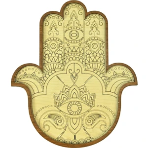 Capella Wood Works Capellawoodworks Ahşap Tütsü Istasyonu Abhaya Mudra Hamsa Dekoratif Tütsülük