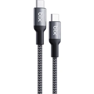 BXCC241 Type-C to Type-C 240W 480Mbps USB-IF Sertifikalı Metal Başlıklı Örgülü Şarj & Data Kablosu 1.8 Metre Apple MacBook iPad Huawei Xiaomi Samsung uyumlu