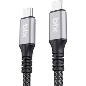 BXCC242 USB4 Thunderbolt 3/4 Uyumlu USB-C IF Sertifikalı 240W 40Gbps 8K 60Hz UHD Hızlı Şarj, Data ve Görüntü Aktarım Kablosu 1 Metre