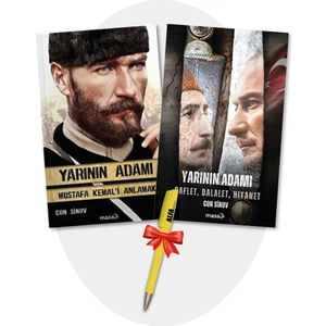 2 Kitap Set - Yarının Adamı + Yarının Adamı Mustafa Kemal'i Anlamak - Con Sinov