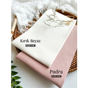 Evenweave 27CT Nakış Kumaş 2’li Set - Gül Kokusu