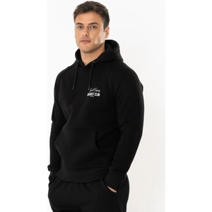Court Regular Hoodie Erkek - Siyah