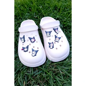 Bear & Pear Kuromi 8 Adet Terlik Aksesuarı 8'li Jibbitz Set