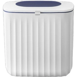 8lbathroom Duvar Asma Çöp Kutusu, Delme Depolama Kepçesi Yok, Kapaklı Duvar Kağıdı Sepeti (Yurt Dışından)