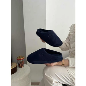 BEHTAH KUNDURA Nakışlı Kadife Erkek Önü Kapalı Kışlık Terlik Günlük Ev Içi Terlik Çeyiz Bohça