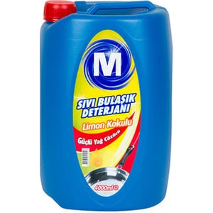 Sıvı Bulaşık Deterjanı Limon Kokulu 4000 ml  (  1  Adet  )