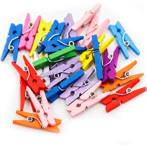 Repro Design Mini Renkli  Mandal ( Fotoğraf Mandalı ) Karışık Renkli 20 Adet