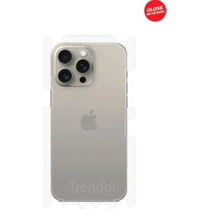 iPhone 15 Pro Max Arka ve Yan Koruyucu Tpu Film