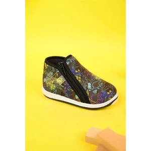 20-30 Numara Comfy Dino Siyah Panduf