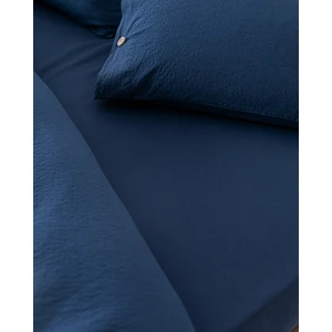 Madame Coco Linda King Size Yıkamalı Gofre Nevresim Takımı - Lacivert