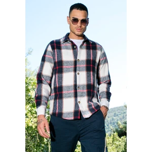 Ekoseli Regular Fit Kışlık Gömlek Erkek Gömlek CF24W129000