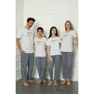 Aile Penye Pijama Takım (Anne - Kız ) 50113
