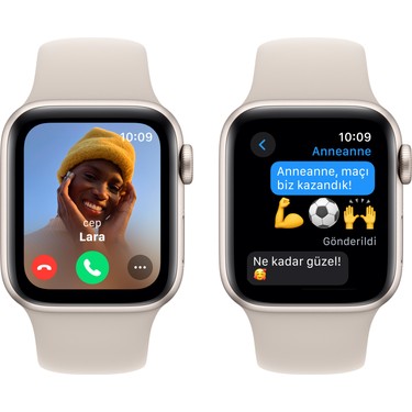 Apple Watch SE GPS + Cellular, 44 mm Yıldız Işığı Alüminyum Fiyatı