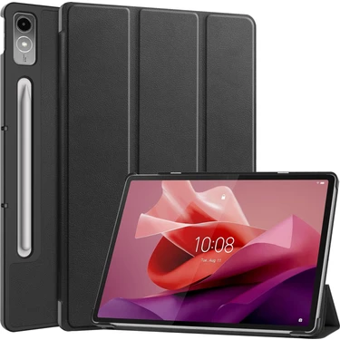 Shin-Wo Lenovo Tab P12 12.7'' Folio Kılıf Çok Açılı Standlı Ince Hafif Koruyucu Kapak (Yurt