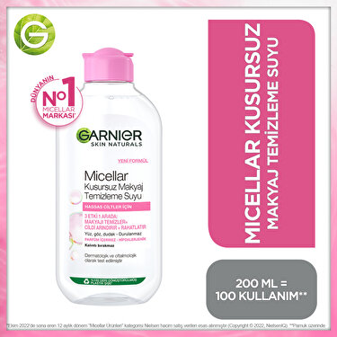 Garnier Micellar Kusursuz Makyaj Temizleme Suyu