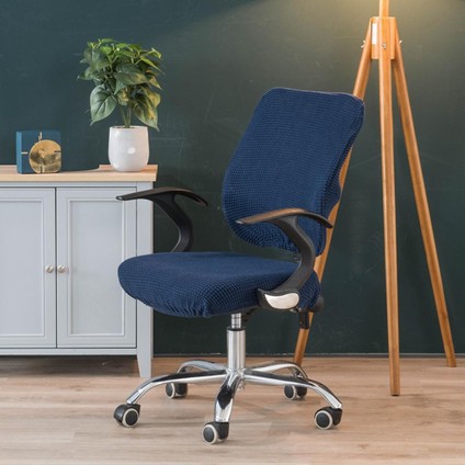 Streç Kaymaz Mutfak Yemek Sandalye Koltuk Koruyucusu Slipcovers Sandalye Mavi Kaplar (Yurt Dışından) indirimleri
