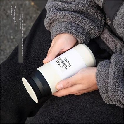 Yalıtım Kupası Basit Mat 304 Paslanmaz Çelik Su Bardağı Araba Kahve Fincanı (Yurt Dışından) fiyatları