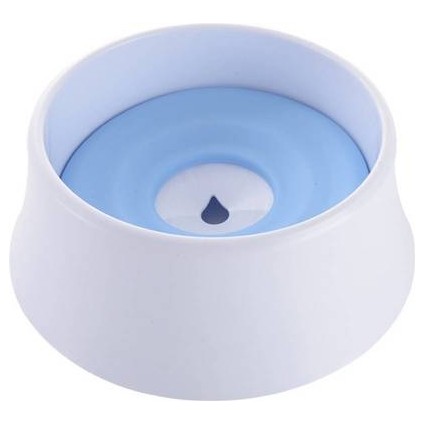 Islaklamayın Ağız Köpek Kasesi Kedi Kasesi, Yaratıcı Yüzdürme Içecek Su Besleme Kasesi Sıçrama Geçirmez Otomatik (Yurt Dışından)