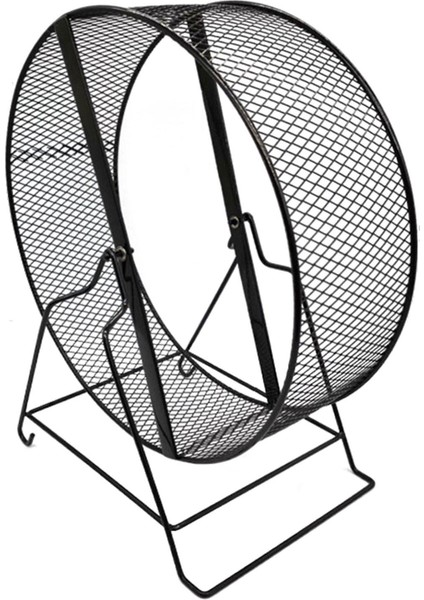 Demir Hamster Egzersiz Tekerleği Standı ile Domuzu Tekerleği 26X15X28.5CM (Yurt Dışından) fırsatları