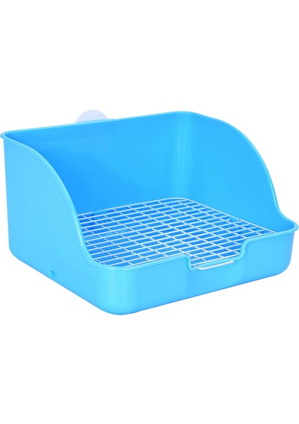 Tavşan Çöp Kutusu Hamster Gelincikleri Domuzları Mavi Için Kurulumu Evcil Tuvaleti (Yurt Dışından) modelleri