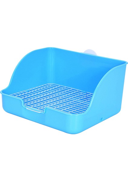 Tavşan Çöp Kutusu Hamster Gelincikleri Domuzları Mavi Için Kurulumu Evcil Tuvaleti (Yurt Dışından) indirimleri