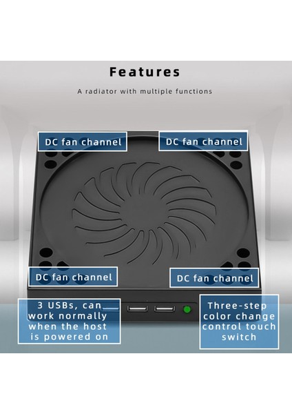 Oyun Konsolu Için Soğutma Fanı Kızağı Stand Braketi (Yurt Dışından) indirimleri
