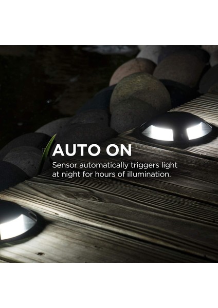 Security Solar Güverte Işığı - Hava Koşullarına Dayanıklı - Gümüş fırsatları