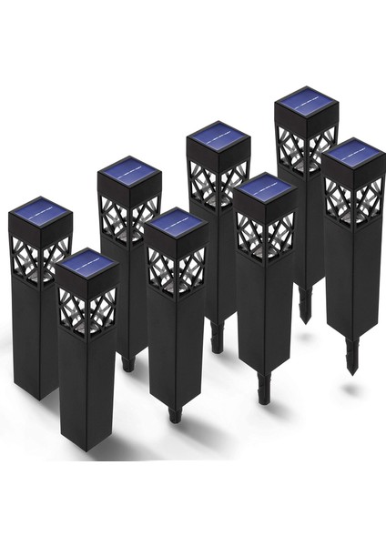 Security Güneş Enerjili Açık Yol LED Işıkları - 8 Adet