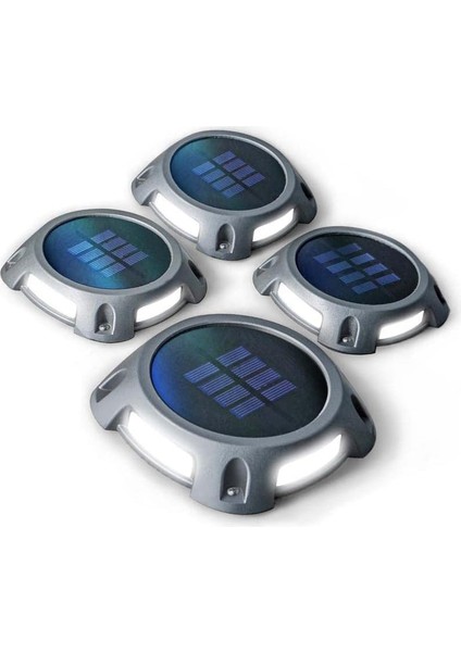 Security Solar Güverte Işıkları - Hava Koşullarına Dayanıklı 4 Adet