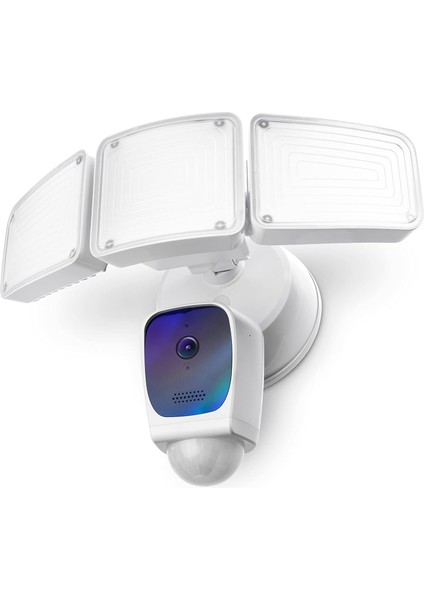 Security Üç Kafalı Projektör Kamerası - Akıllı 2.4 Ghz 1080P