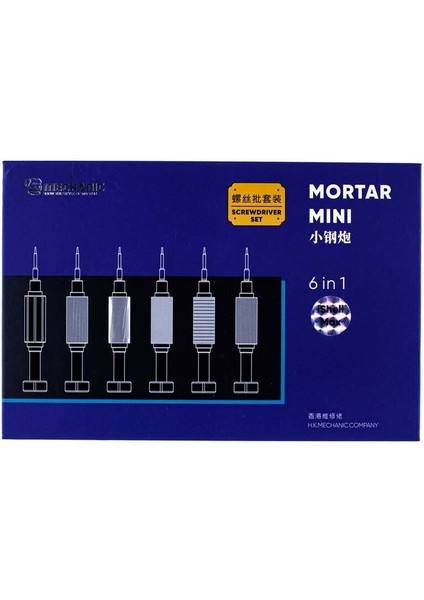 Mortar Mini 6 In 1 Tornavida Takımı fiyatları