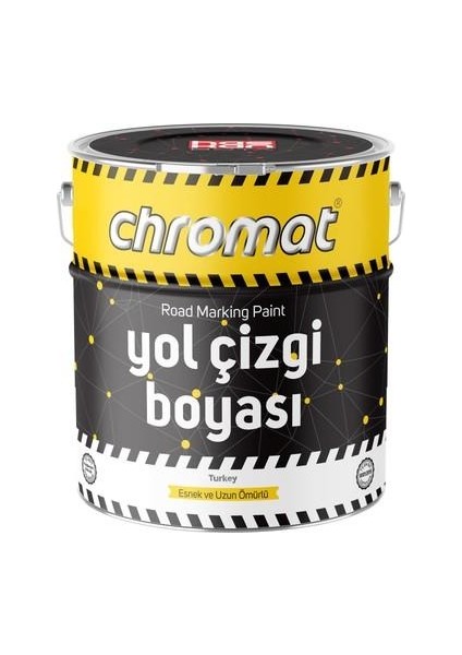 Chromat Yol Çizgi Boyası Siyah 2lt.